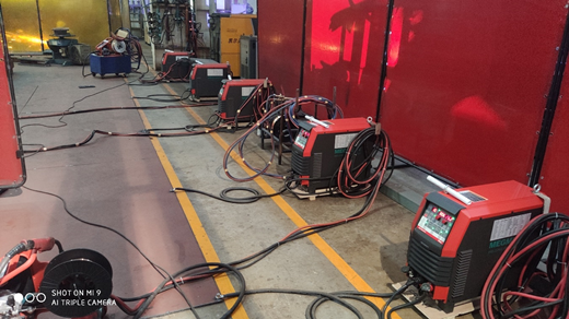 Artsen Plus 500P Welding Machine Onsite Application