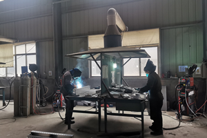 MEGMEET Construction_Aluminum Scarfolding Welding Solutions_Dex DM/PM MIG Welders