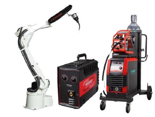 Kawasaki robot integrated seamlesssly with Megmeet welding machines