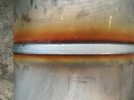 煤氣罐焊縫