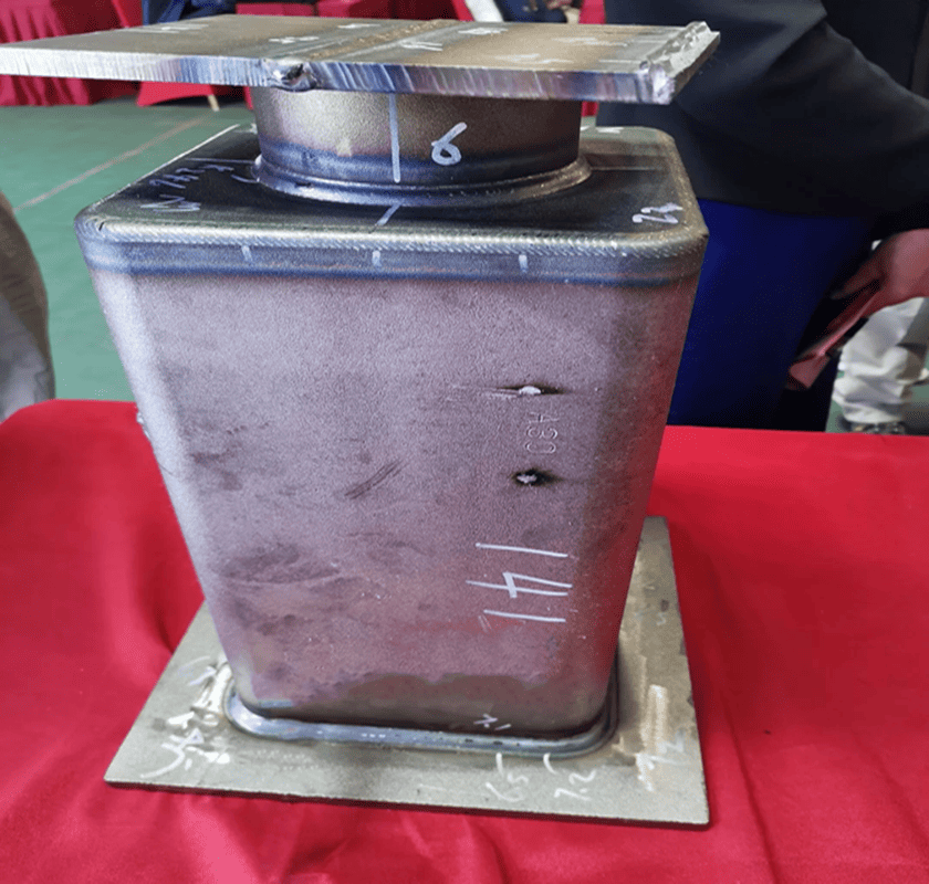 全國(guó)鋼結(jié)構(gòu)焊接職業(yè)技能競(jìng)賽參賽焊接工件展示