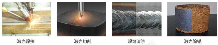 激光焊接、激光切割、激光清洗和激光除銹-麥格米特四個一激光焊機